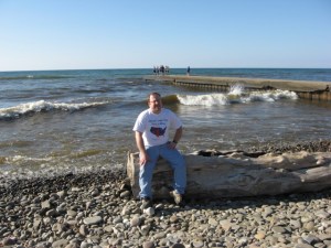 Me at Lake Ontario